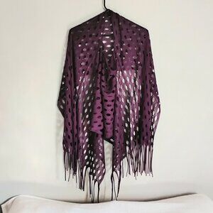 3/$25 Beautiful 72" Purple Light Shawl NWOT will Ship in Plastic Protection!!